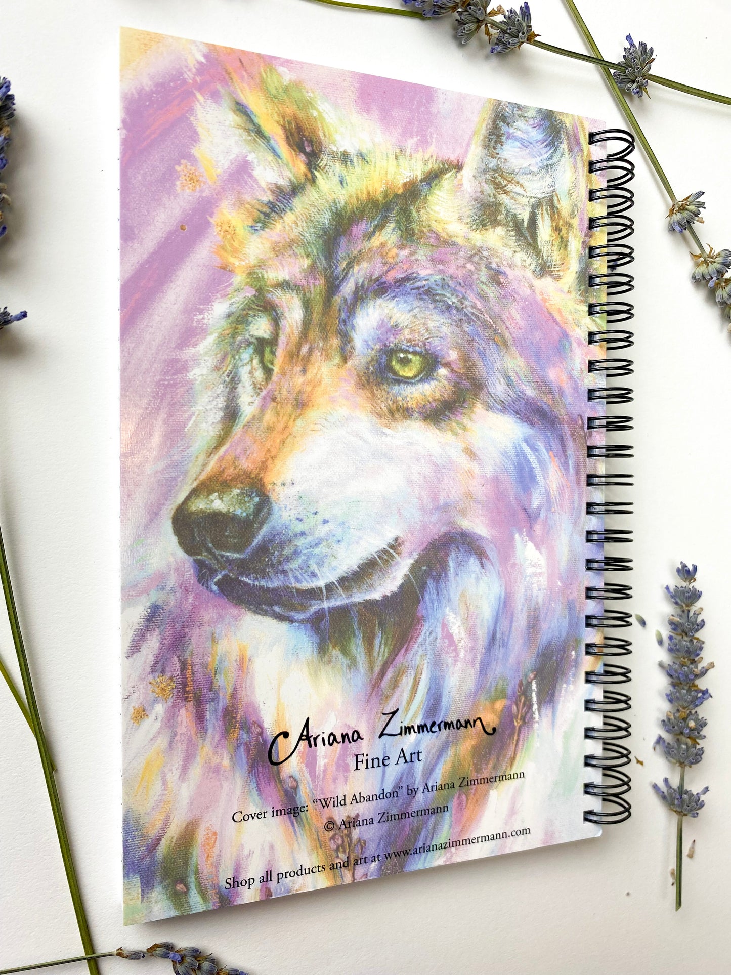 "Wild Abandon" Notebook