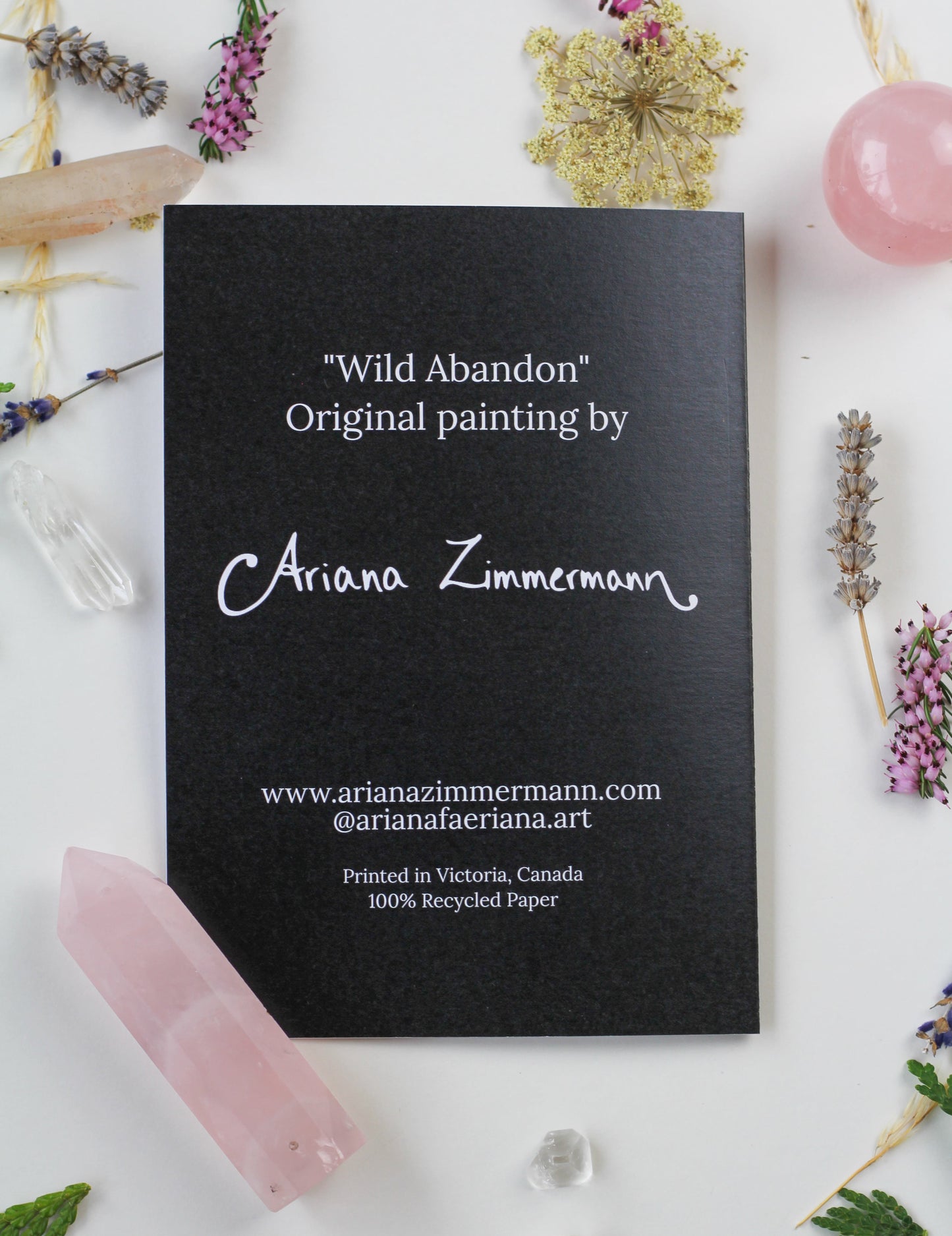 "Wild Abandon" Greeting Cards