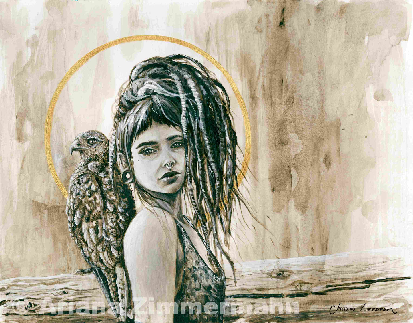 "Got Your Back" Fine Art Print