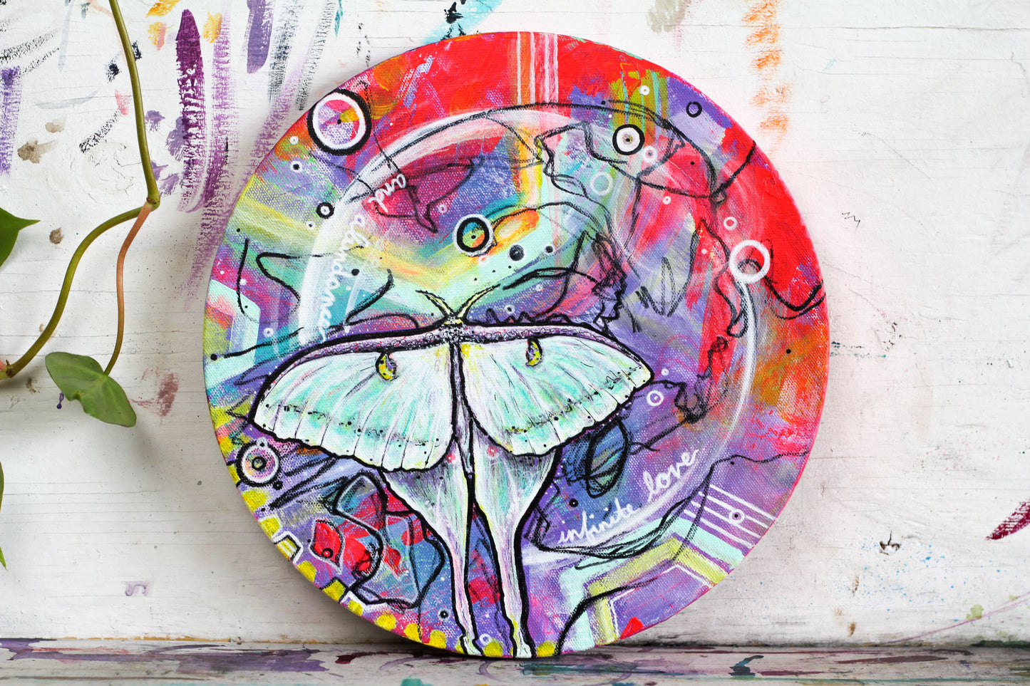 "Infinite Love and Abundance" Original Painting