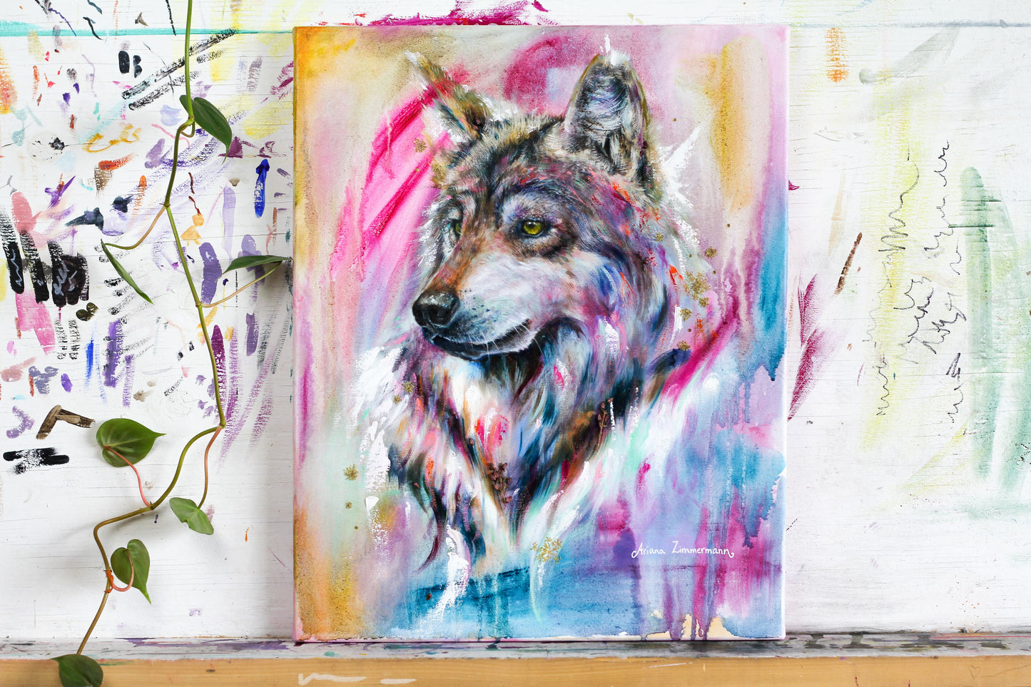 "Wild Abandon" Original Painting