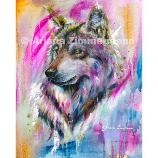 "Wild Abandon" Giclée Canvas Print