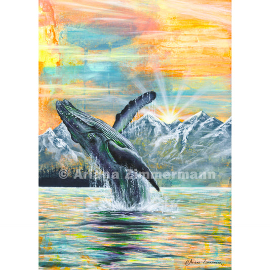 "Rise Above" Giclée Canvas Print
