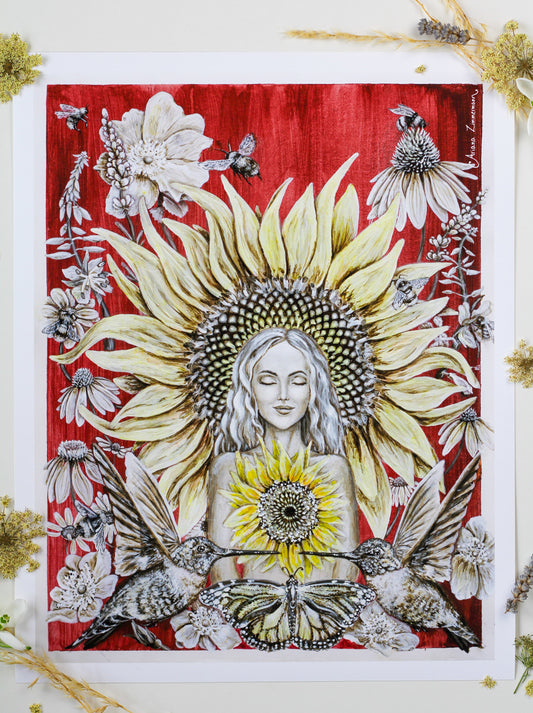 "Love's Pollen" Fine Art Print