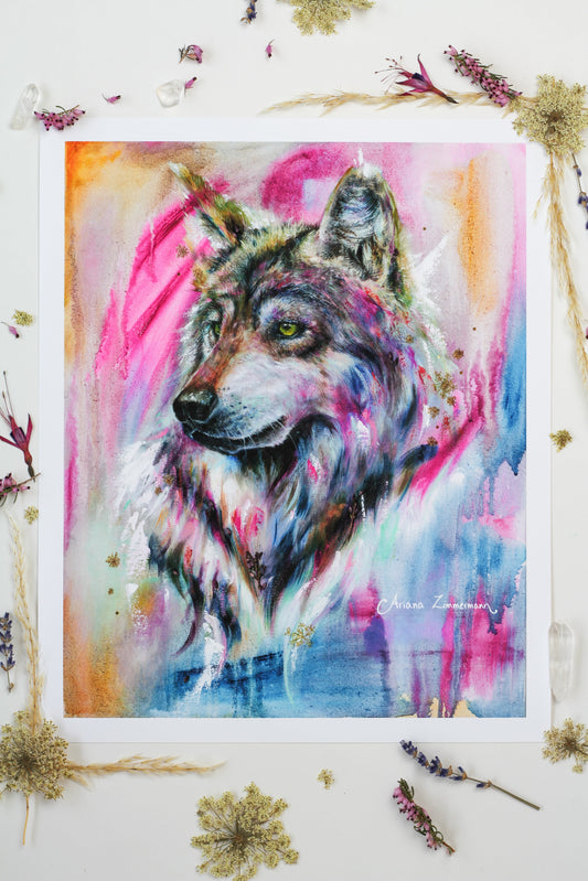 "Wild Abandon" Fine Art Print